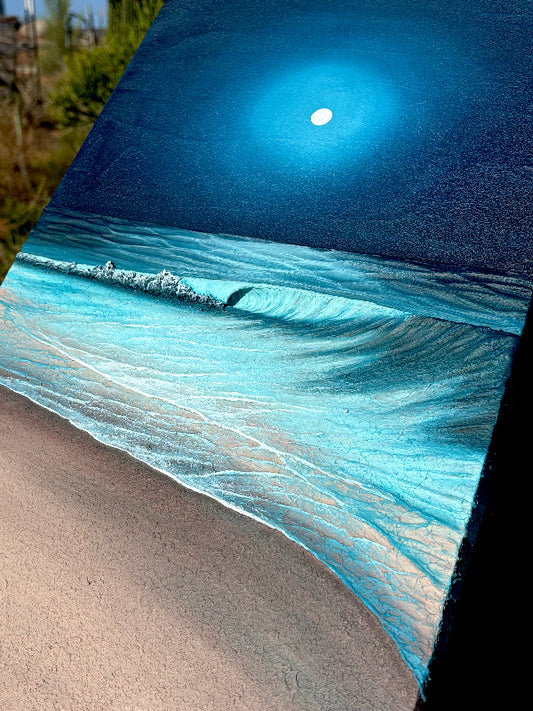 Nocturnal Glow #2 - 12" x 29.5"