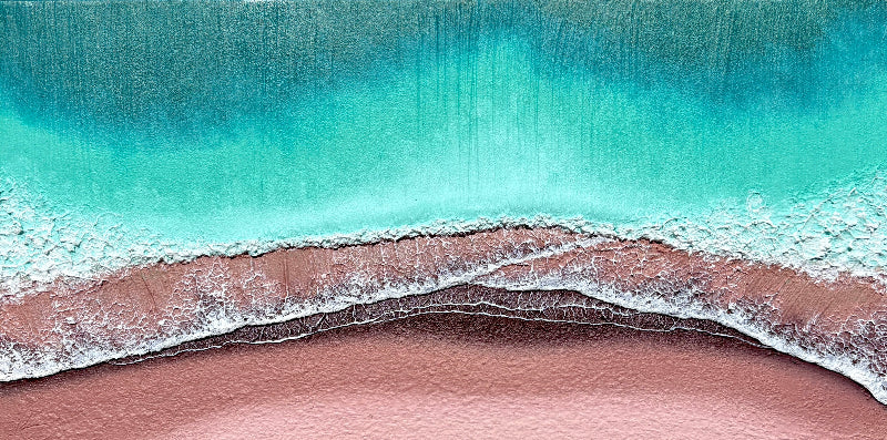 Ripple of Rose #1 - 12" x 6"