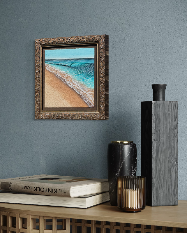 Ebb and Flow #1 - 6" x 6"