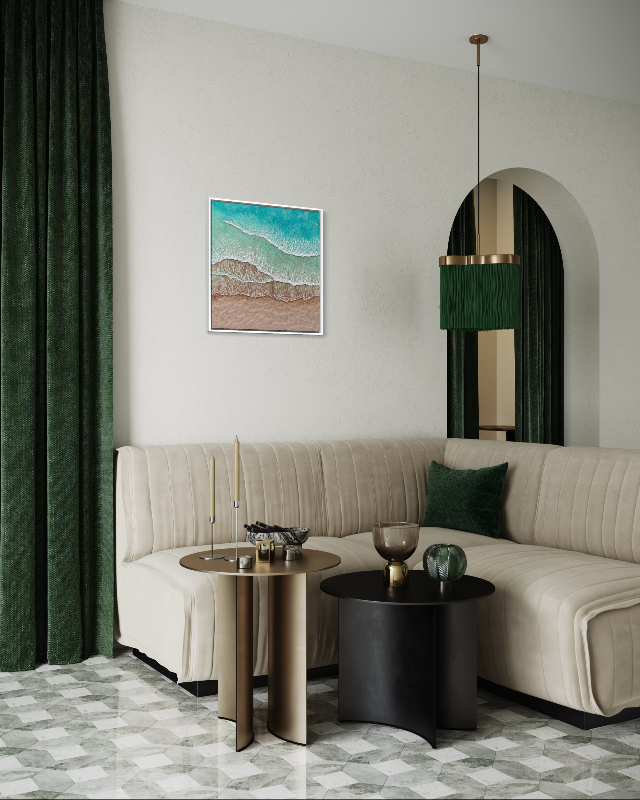 Sea Breeze Dream - 24" x 24"