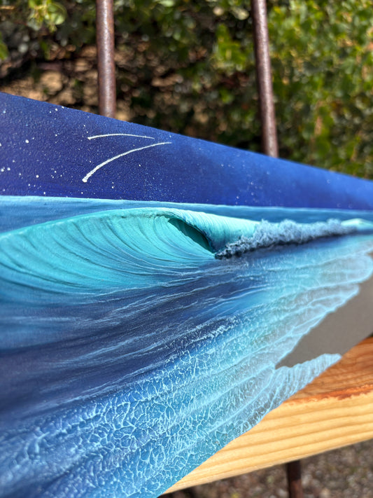 Celestial Pulse - 24" x 6"