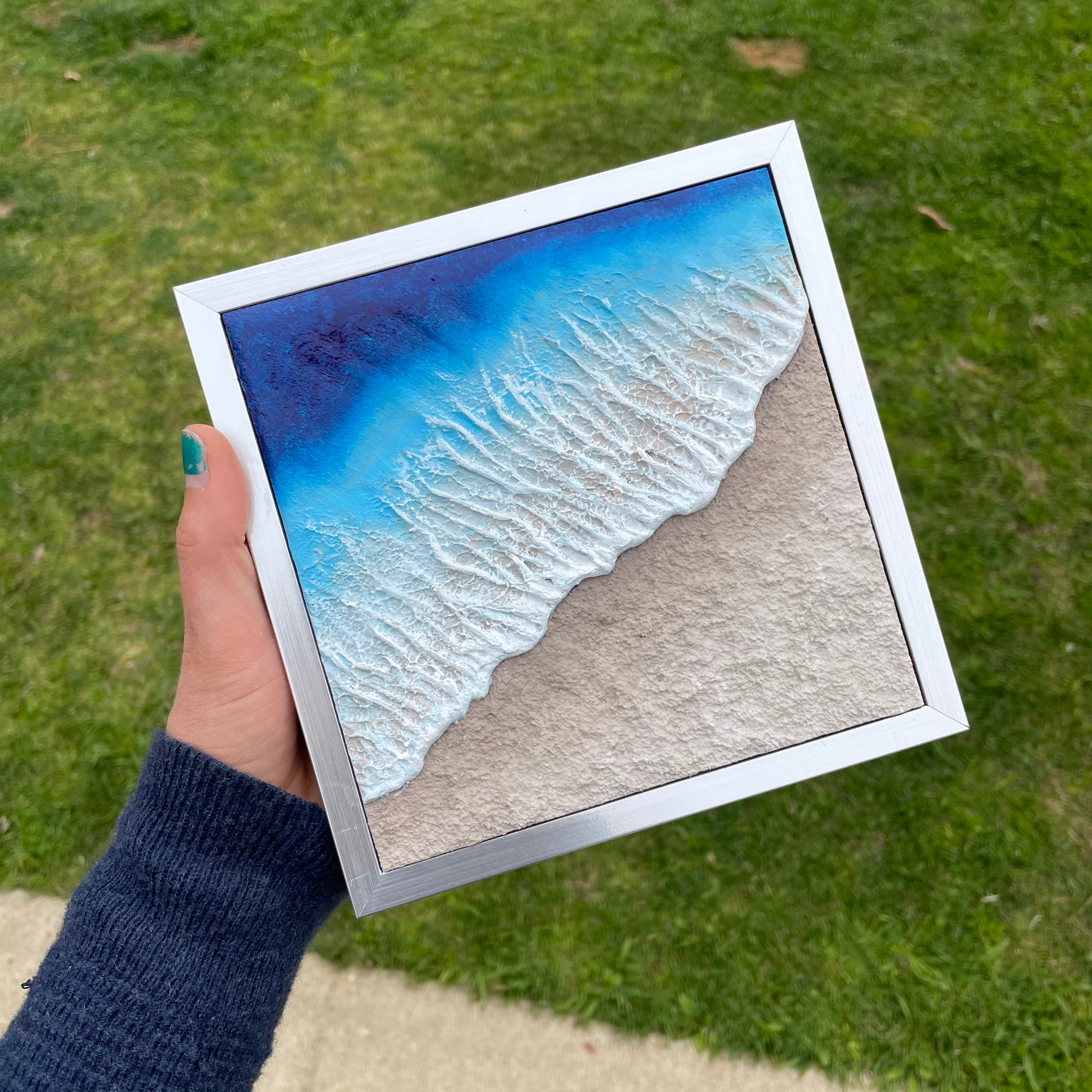 Sandy Destination #4 - 6" x 6"