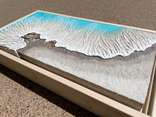 Sandy Toes - 12" x 6"