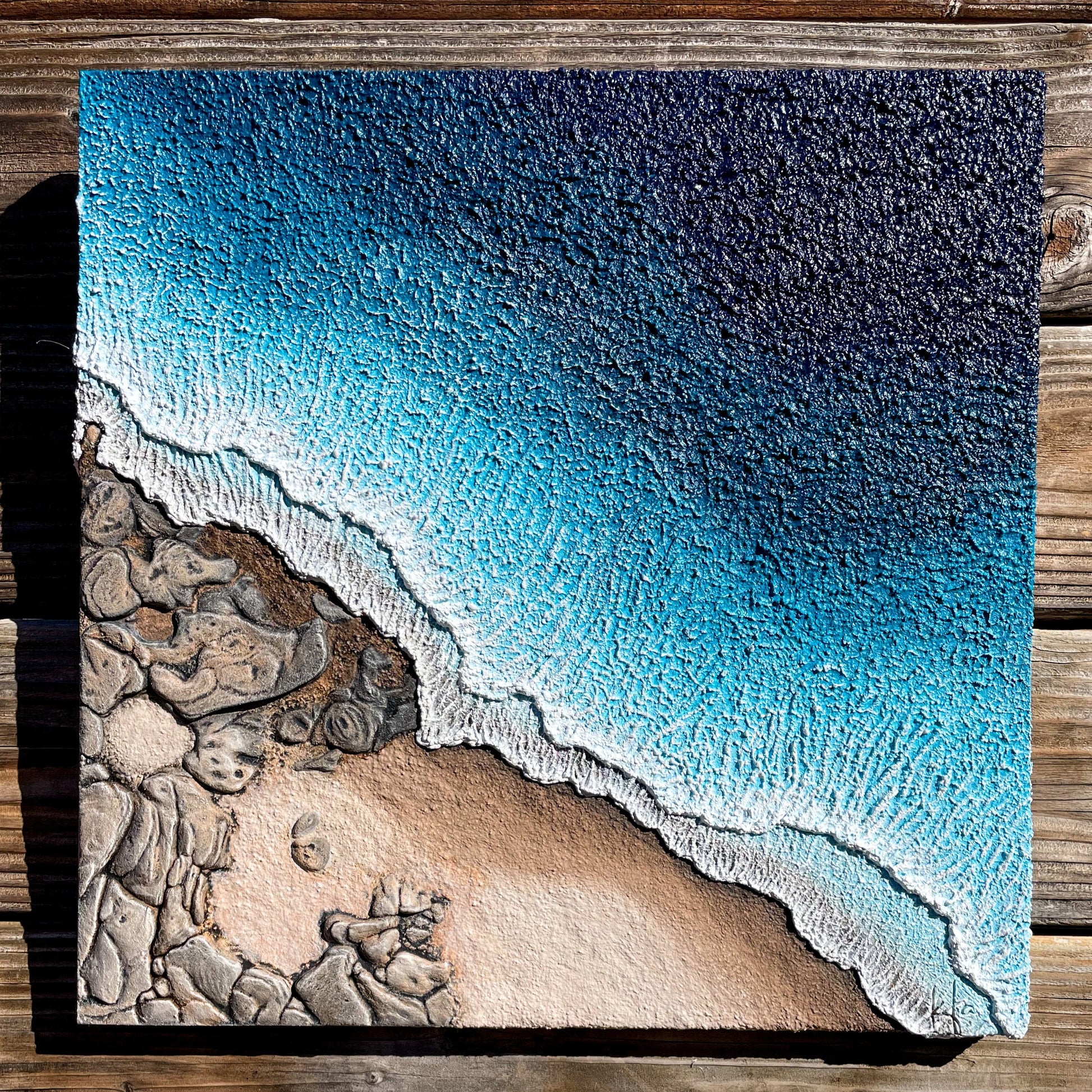 Rolling In - 16" x 16"