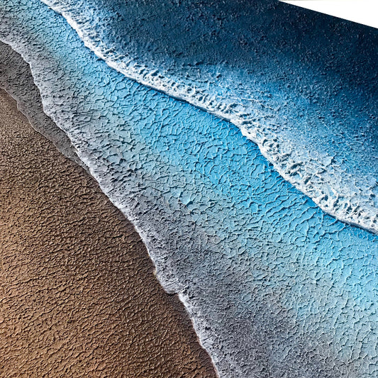 The Deep Blue - 36" x 36"