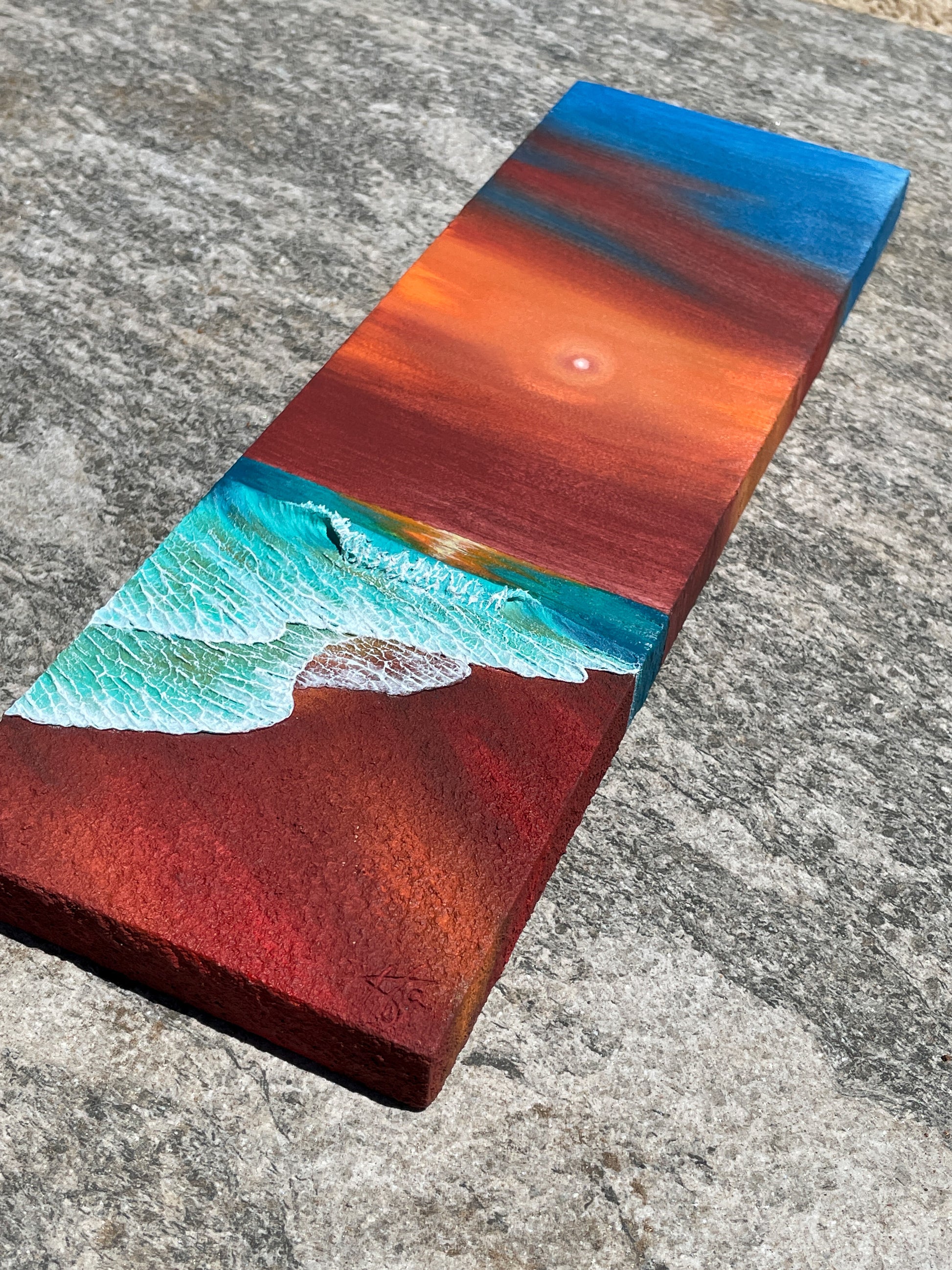 WILD FIRE - 4" x 12"