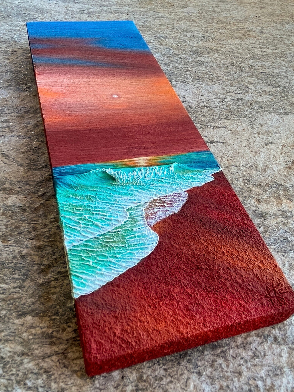 WILD FIRE - 4" x 12"