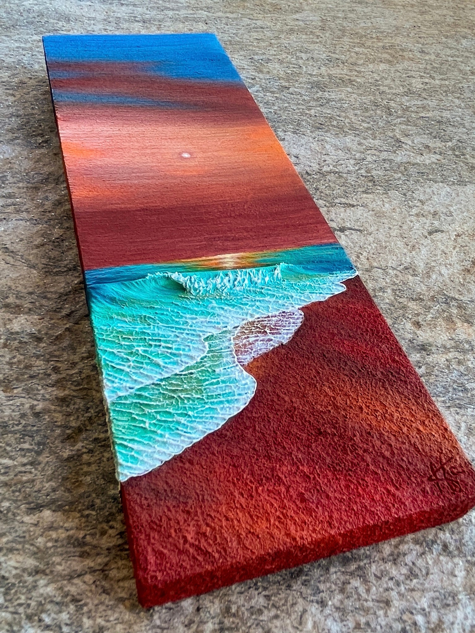 WILD FIRE - 4" x 12"