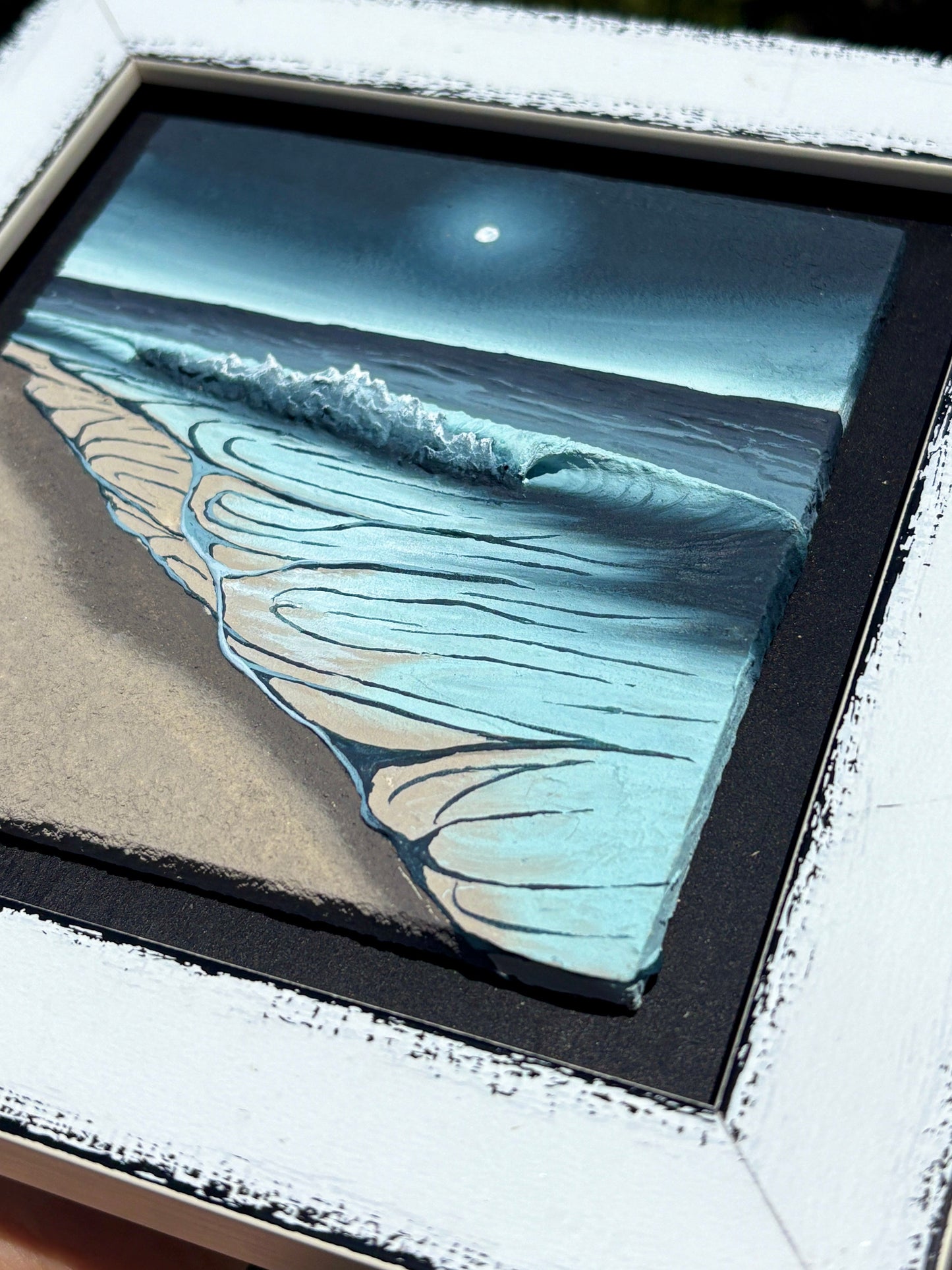 Pearl of the Night #2 - 4" x 4"