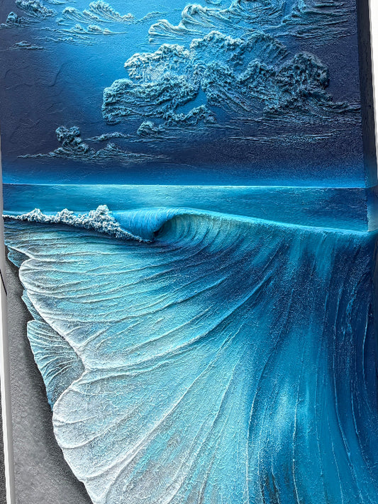 Moonlit Reflections - 24” x 60”