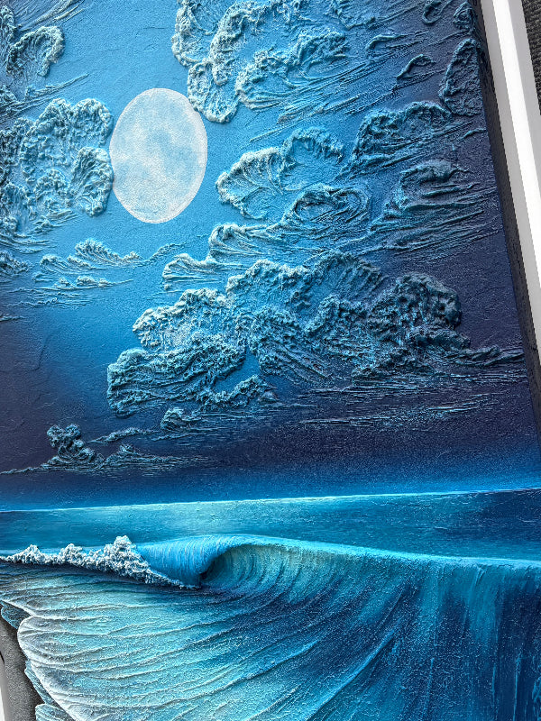 Moonlit Reflections - 24” x 60”