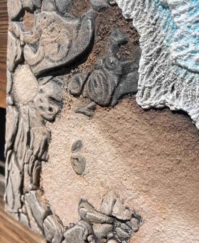 Rolling In - 16" x 16"