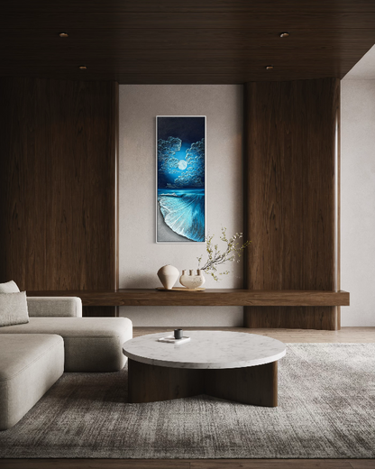 Moonlit Reflections - 24” x 60”