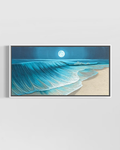 Etherial Moonrise - 48" x 24"
