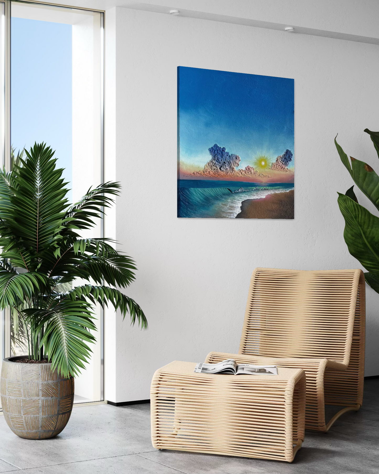 Whispers of the Sea - 12" x 12"