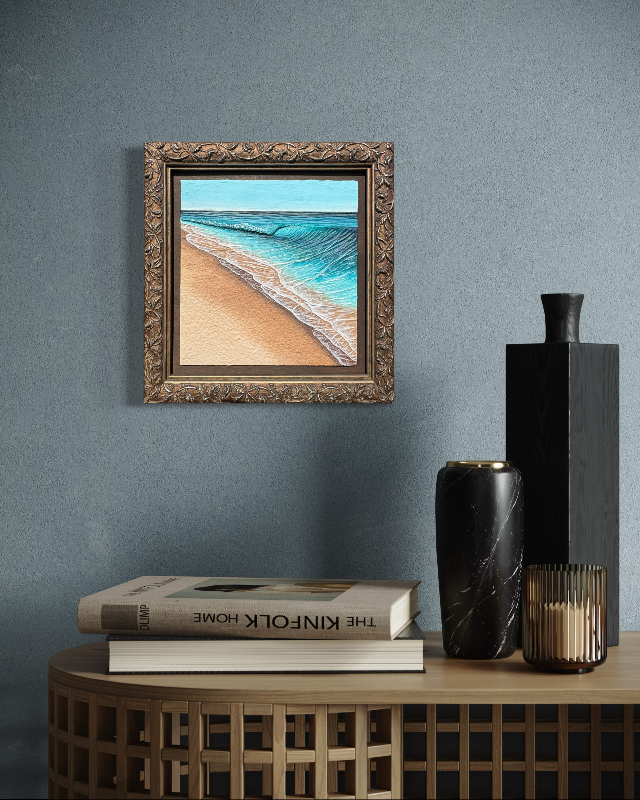 Ebb and Flow #1 - 6" x 6"