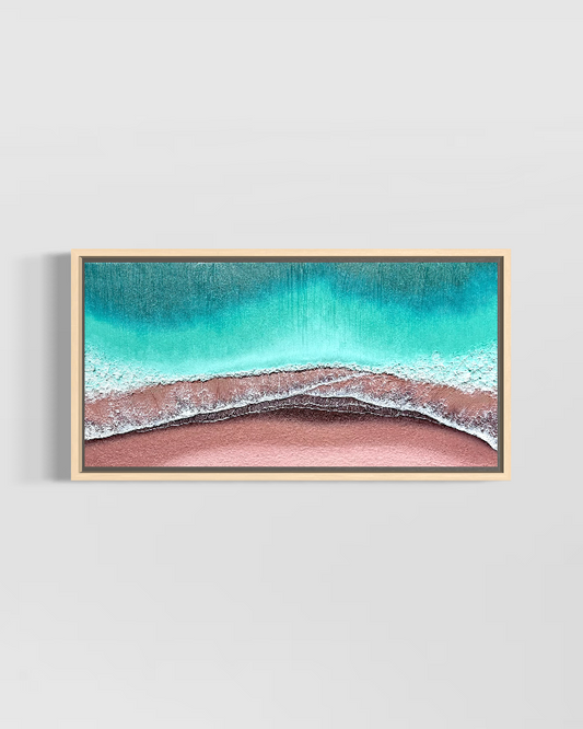 Ripple of Rose #1 - 12" x 6"