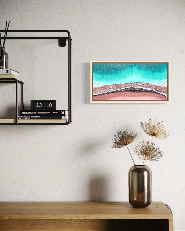 Ripple of Rose #1 - 12" x 6"