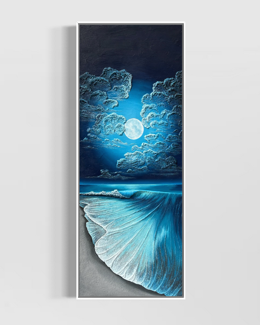 Moonlit Reflections - 24” x 60”