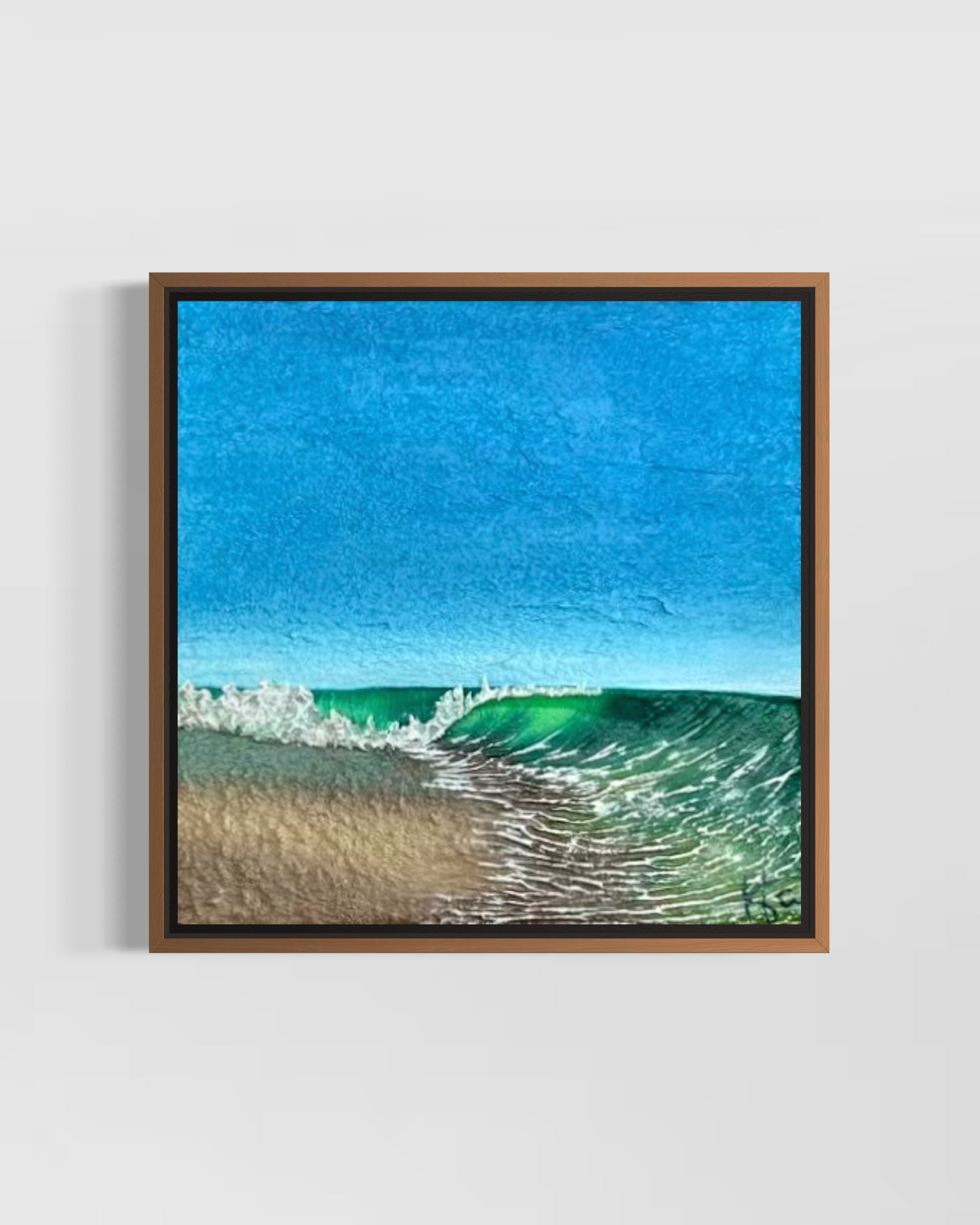 Locals Only - 4" x 4"