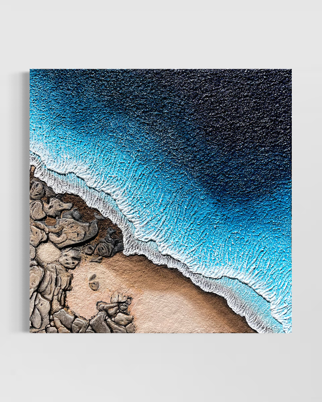 Rolling In - 16" x 16"