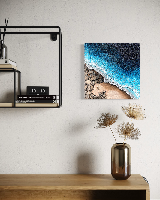 Rolling In - 16" x 16"