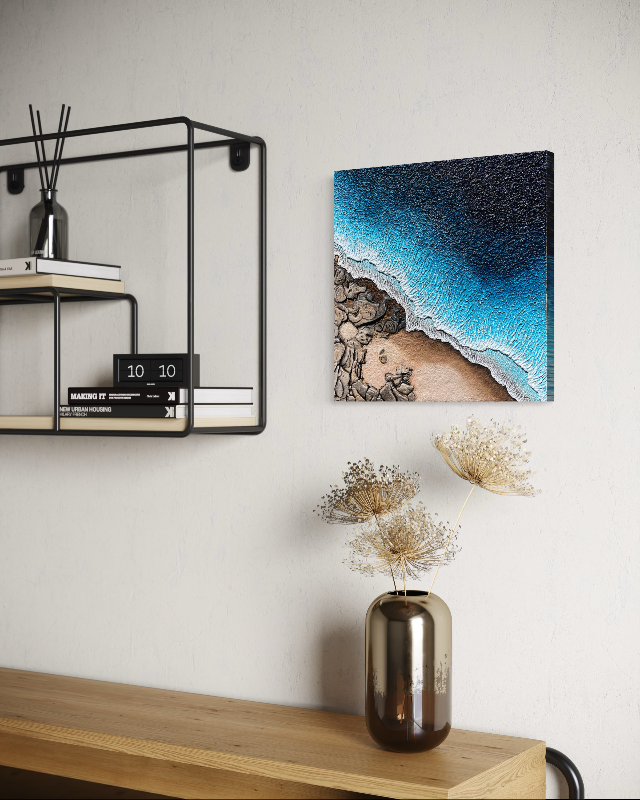 Rolling In - 16" x 16"