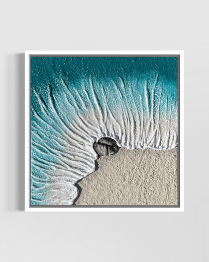 Blue Moon - 6" x 6"