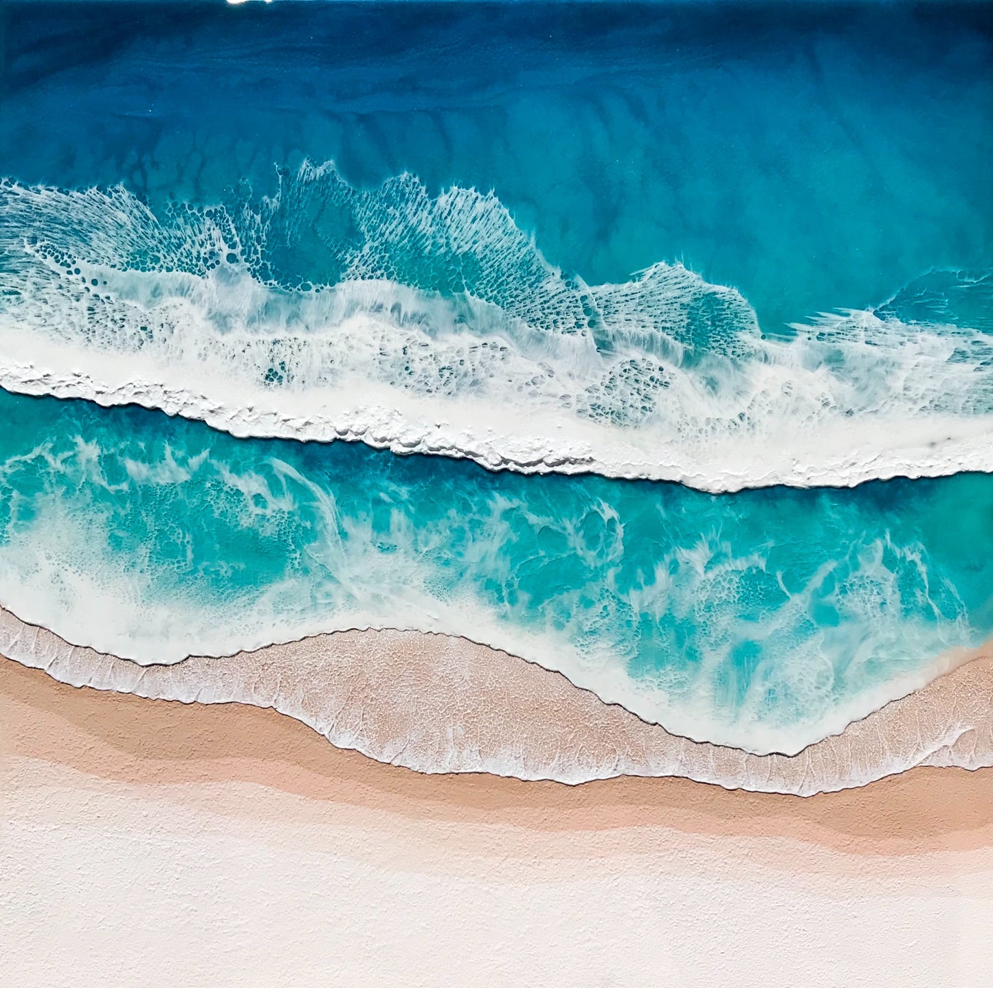 Pacific Pulse - 24" x 24"