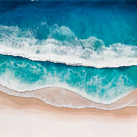 Pacific Pulse - 24" x 24"