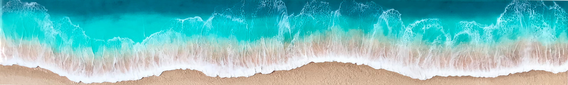 Aquamarine - 60" × 10"