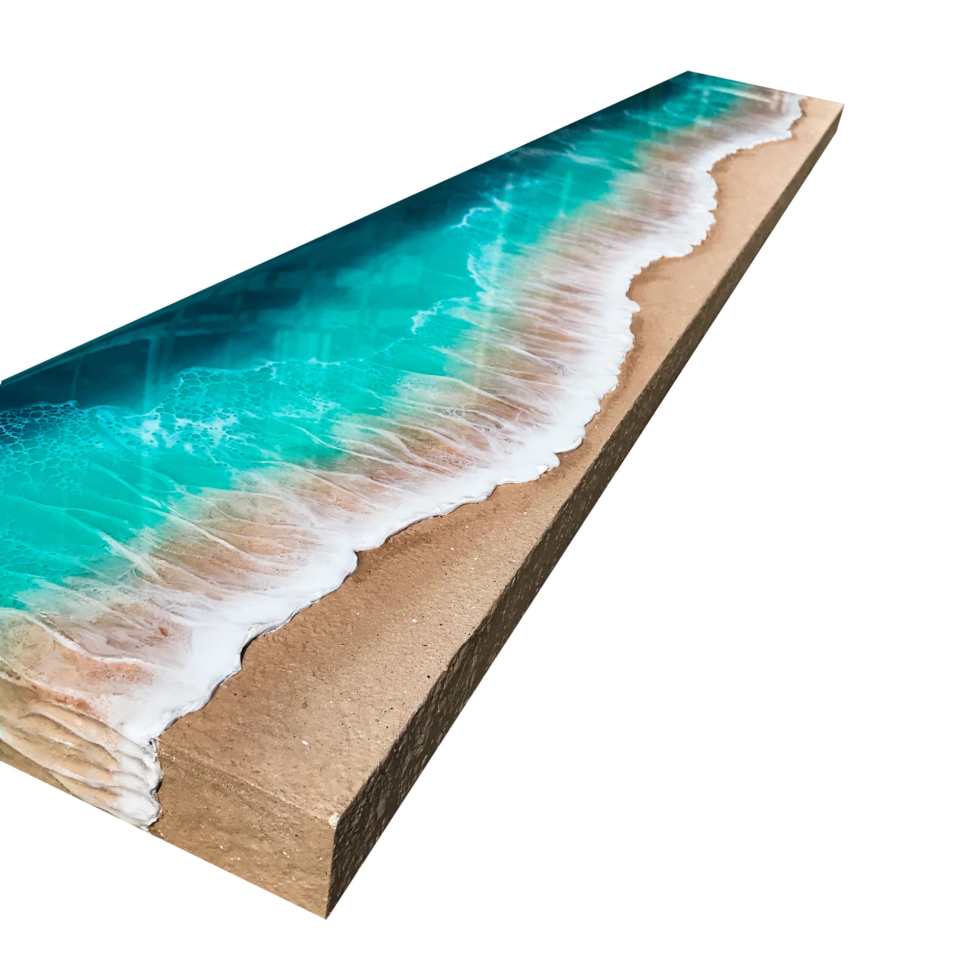 Aquamarine - 60" × 10"