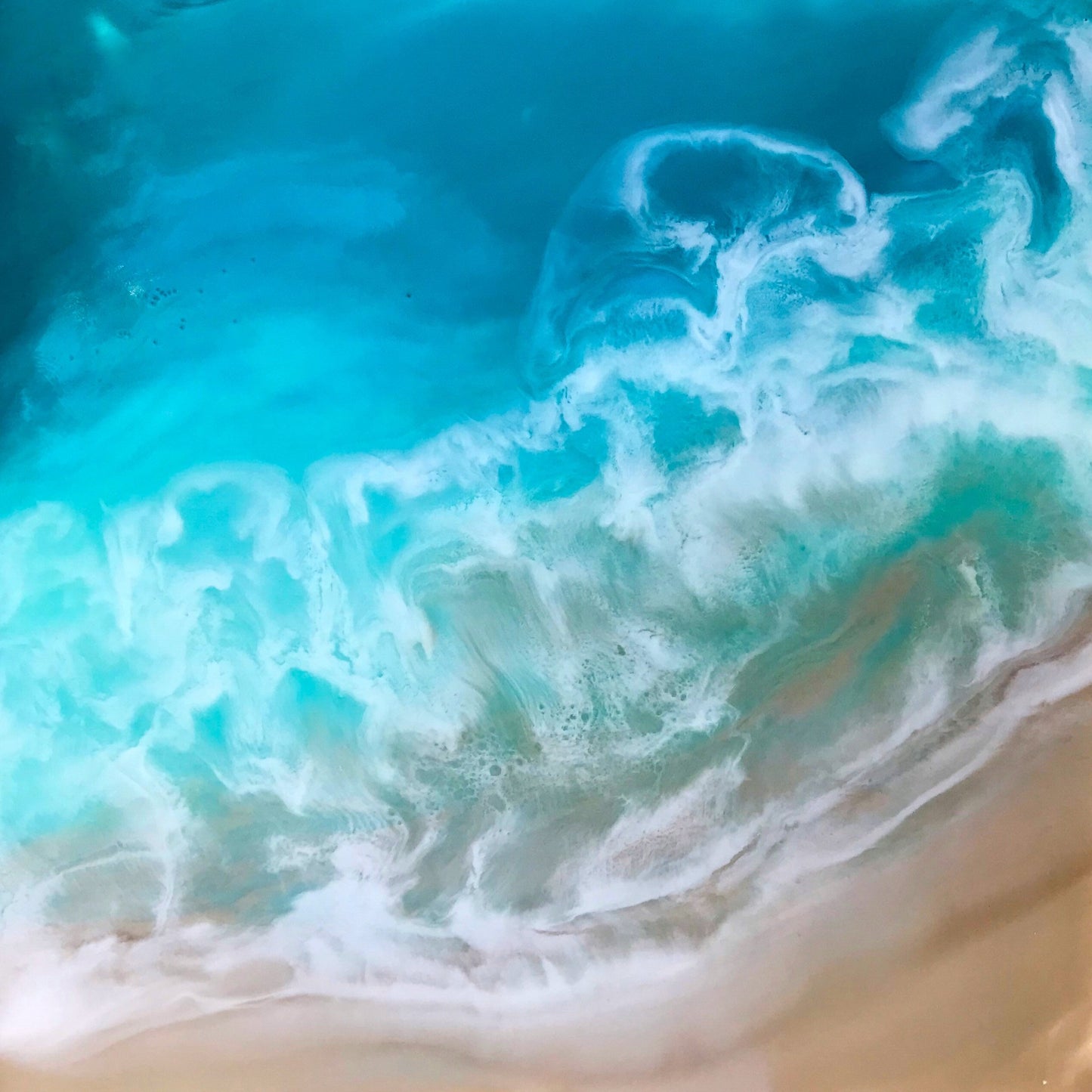 Morning Stroll #1 - 12" x 12"