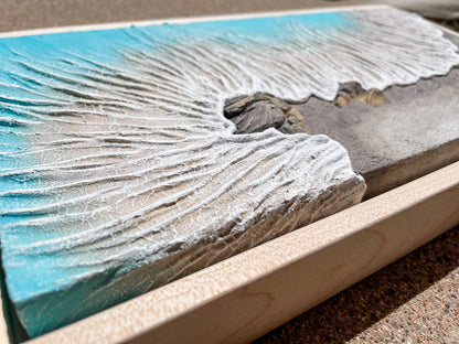 Sandy Toes - 12" x 6"