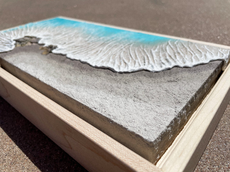 Sandy Toes - 12" x 6"