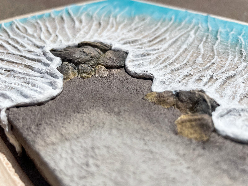 Sandy Toes - 12" x 6"