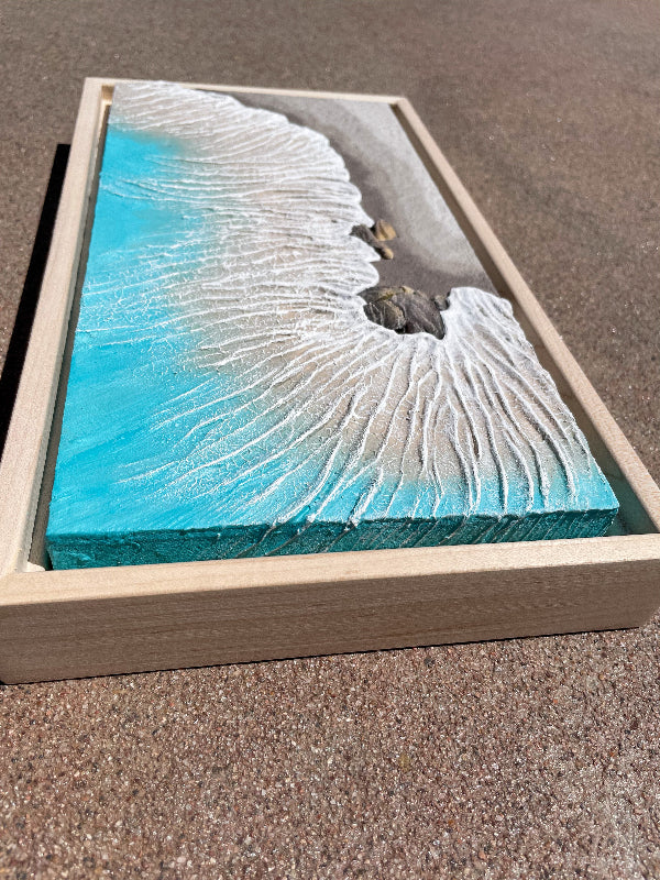 Sandy Toes - 12" x 6"