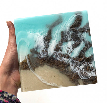 Reef #2 - 6" x 6"