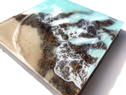 Reef #2 - 6" x 6"
