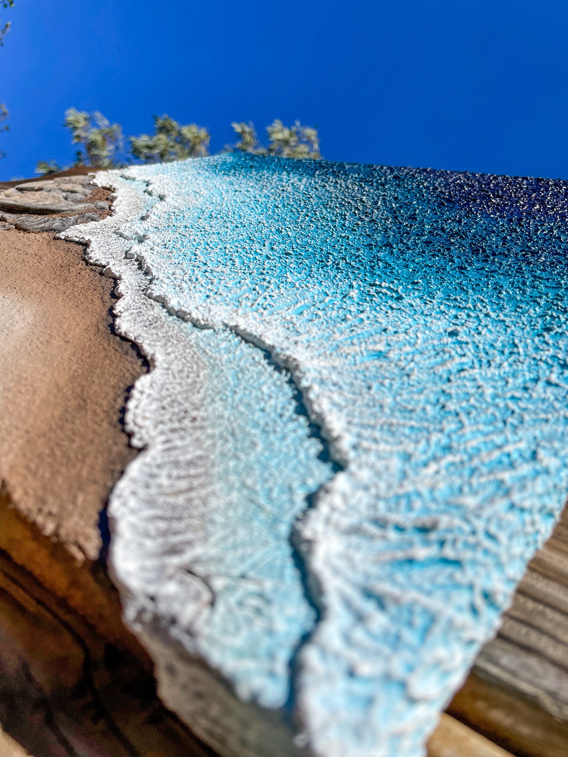 Rolling In - 16" x 16"