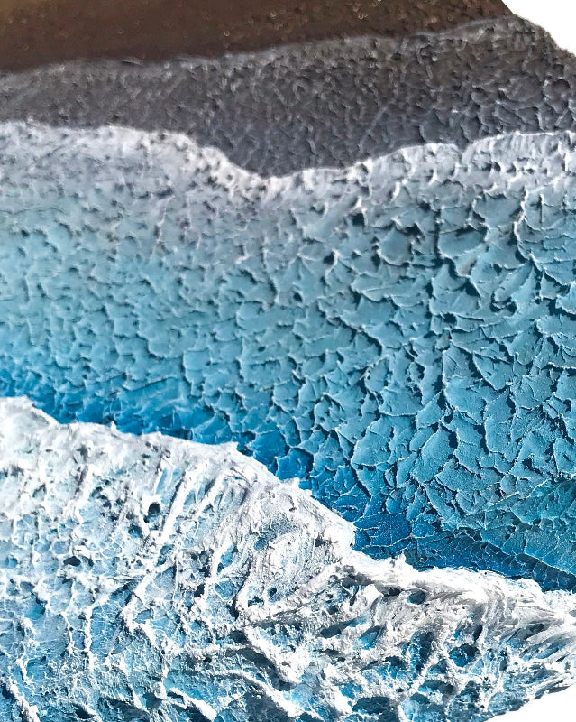 The Deep Blue - 36" x 36"