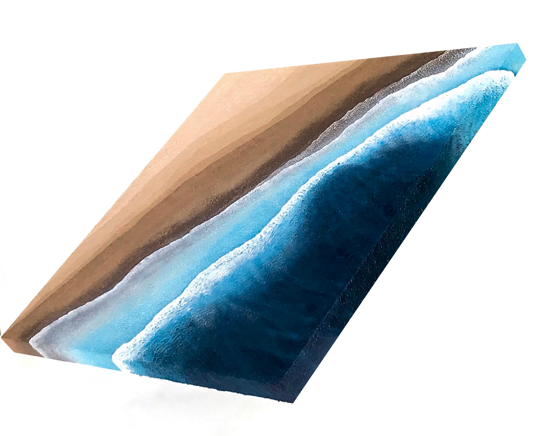 The Deep Blue - 36" x 36"