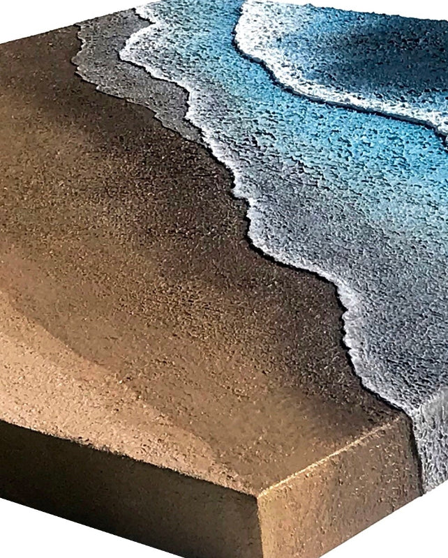 The Deep Blue - 36" x 36"