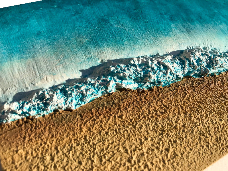 Beachside Blues #2 - 7" x 5"