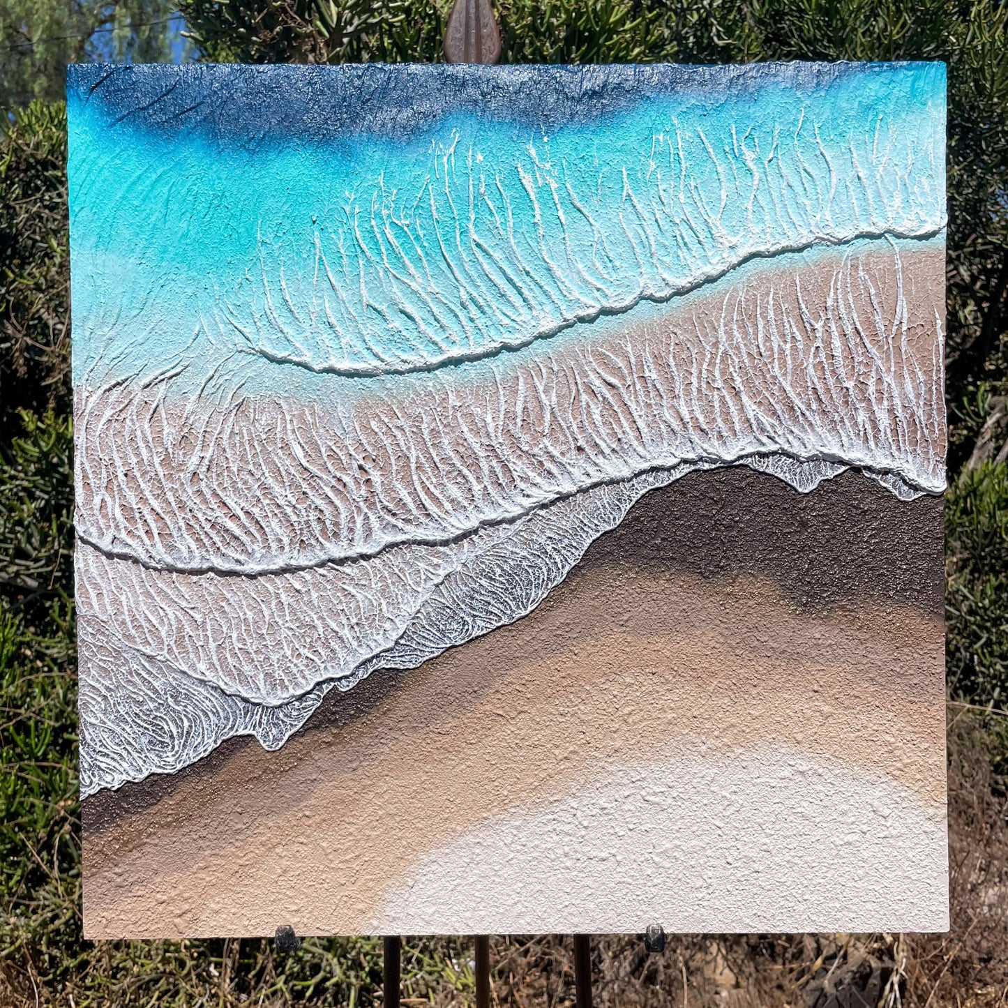 "Shoreline" - 24" x 24"