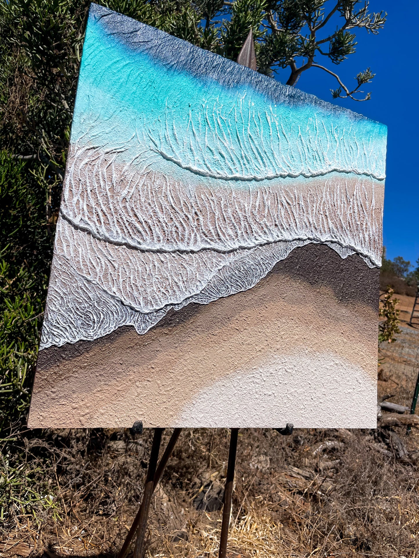 "Shoreline" - 24" x 24"