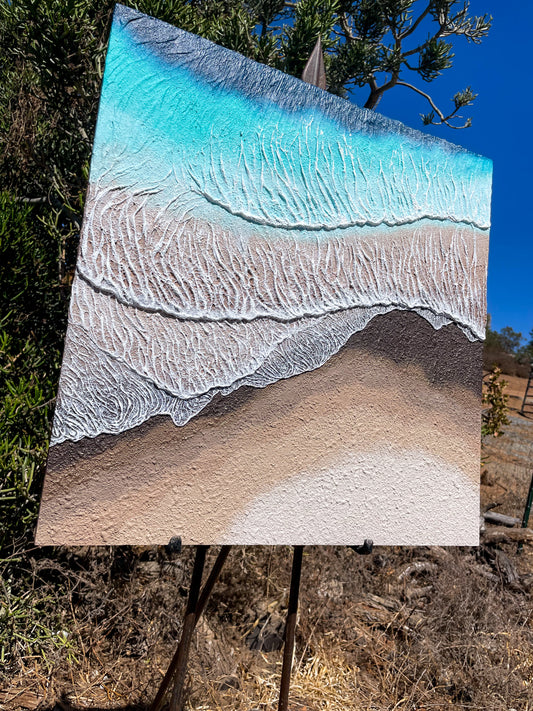 "Shoreline" - 24" x 24"