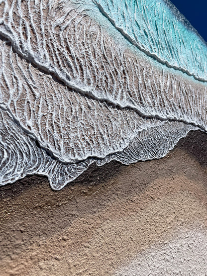 "Shoreline" - 24" x 24"