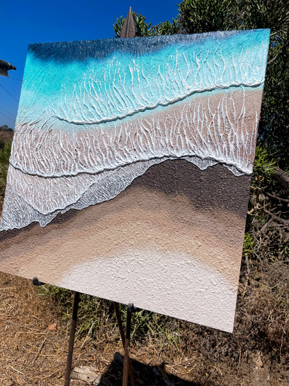 "Shoreline" - 24" x 24"