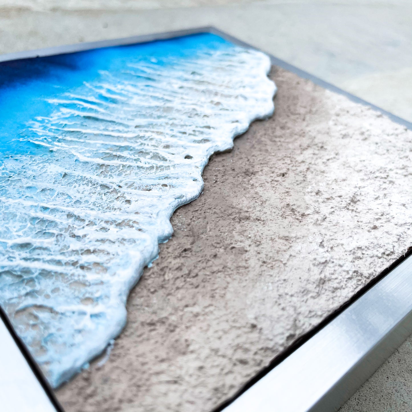 Sandy Destination #4 -  6" x 6"